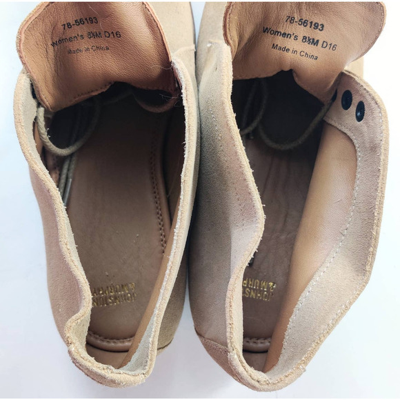 JOHNSTON & MURPHY Hayden Sand Tan Suede Chukka Boots 8.5 - Picture 9 of 12
